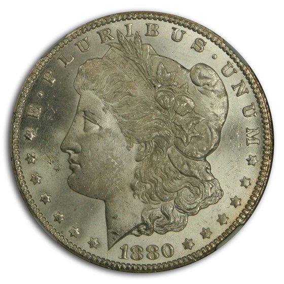 1880/79-CC Morgan Dollar Rev of 78 MS-64 NGC (VAM-4 Top-100) 1880/79-CC Morgan Dollar Rev of 78 MS-64 NGC (VAM-4 Top-100)